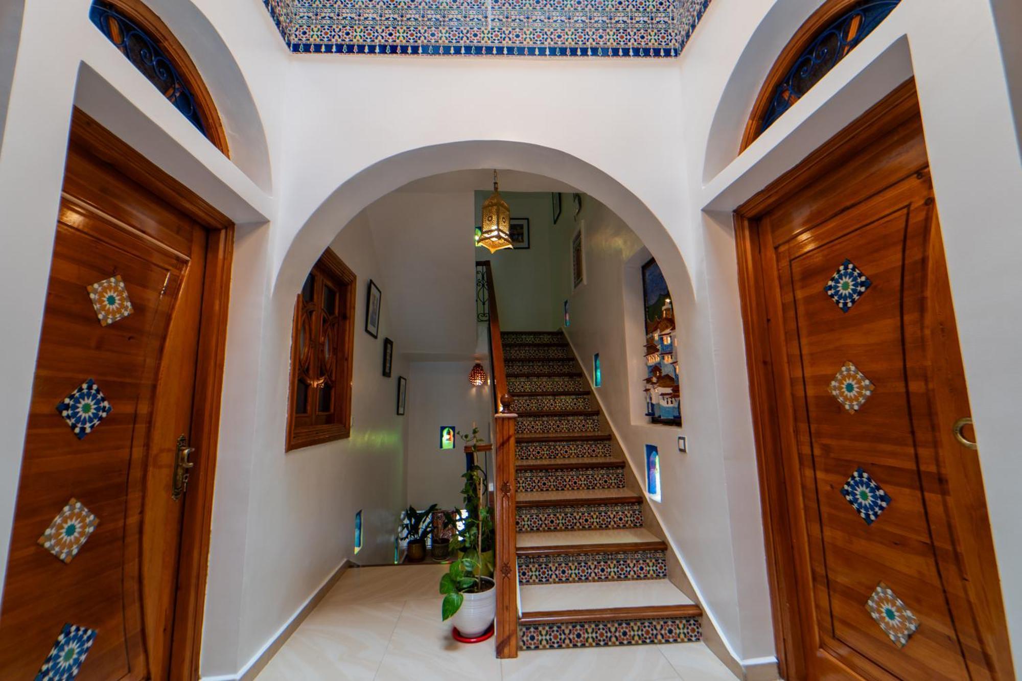 Ferienwohnung Dar Jinane Chefchaouen Exterior foto