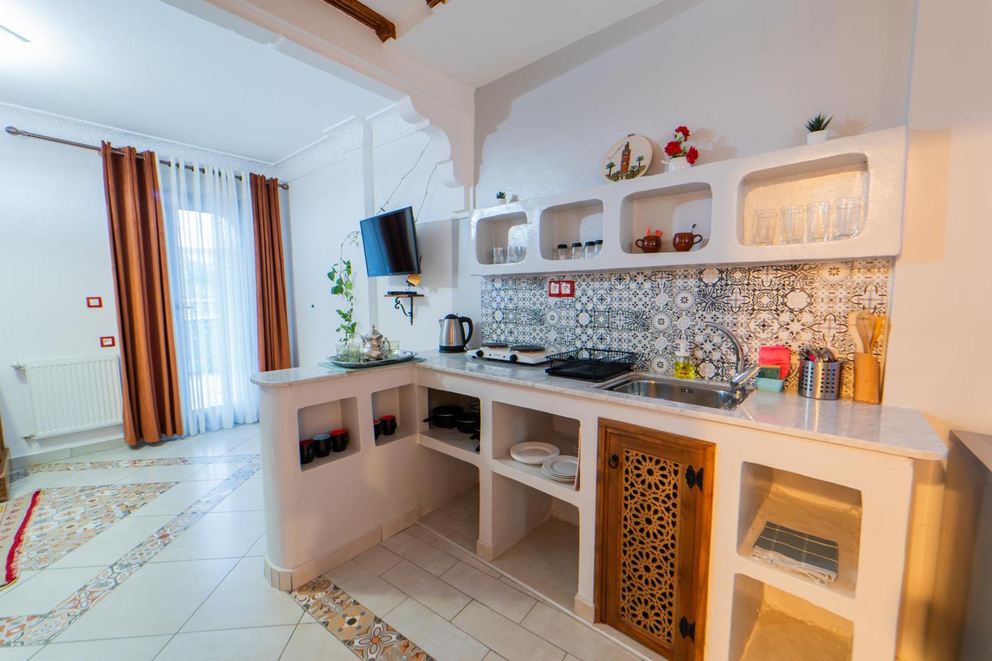 Ferienwohnung Dar Jinane Chefchaouen Exterior foto
