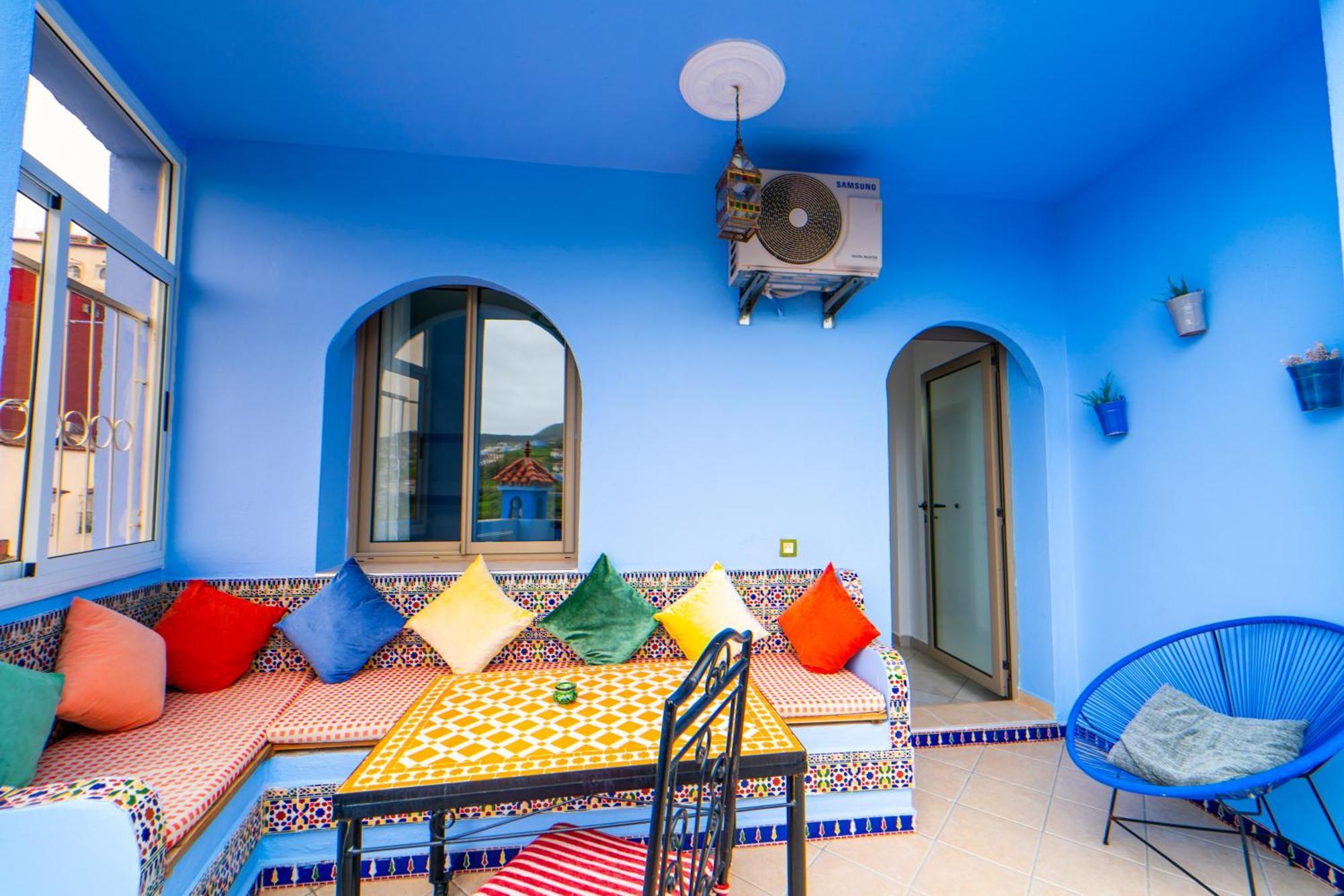 Ferienwohnung Dar Jinane Chefchaouen Exterior foto