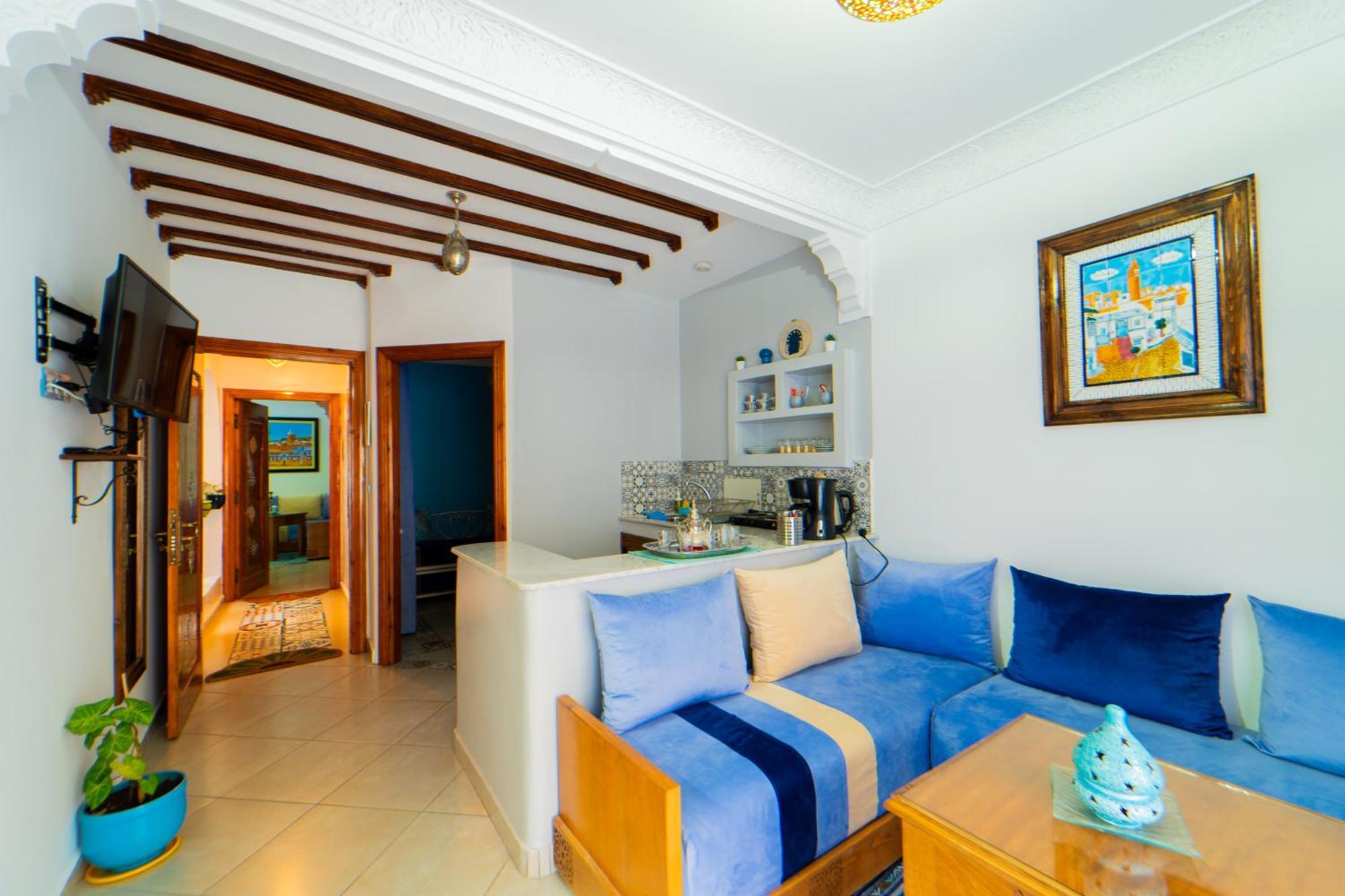 Ferienwohnung Dar Jinane Chefchaouen Exterior foto
