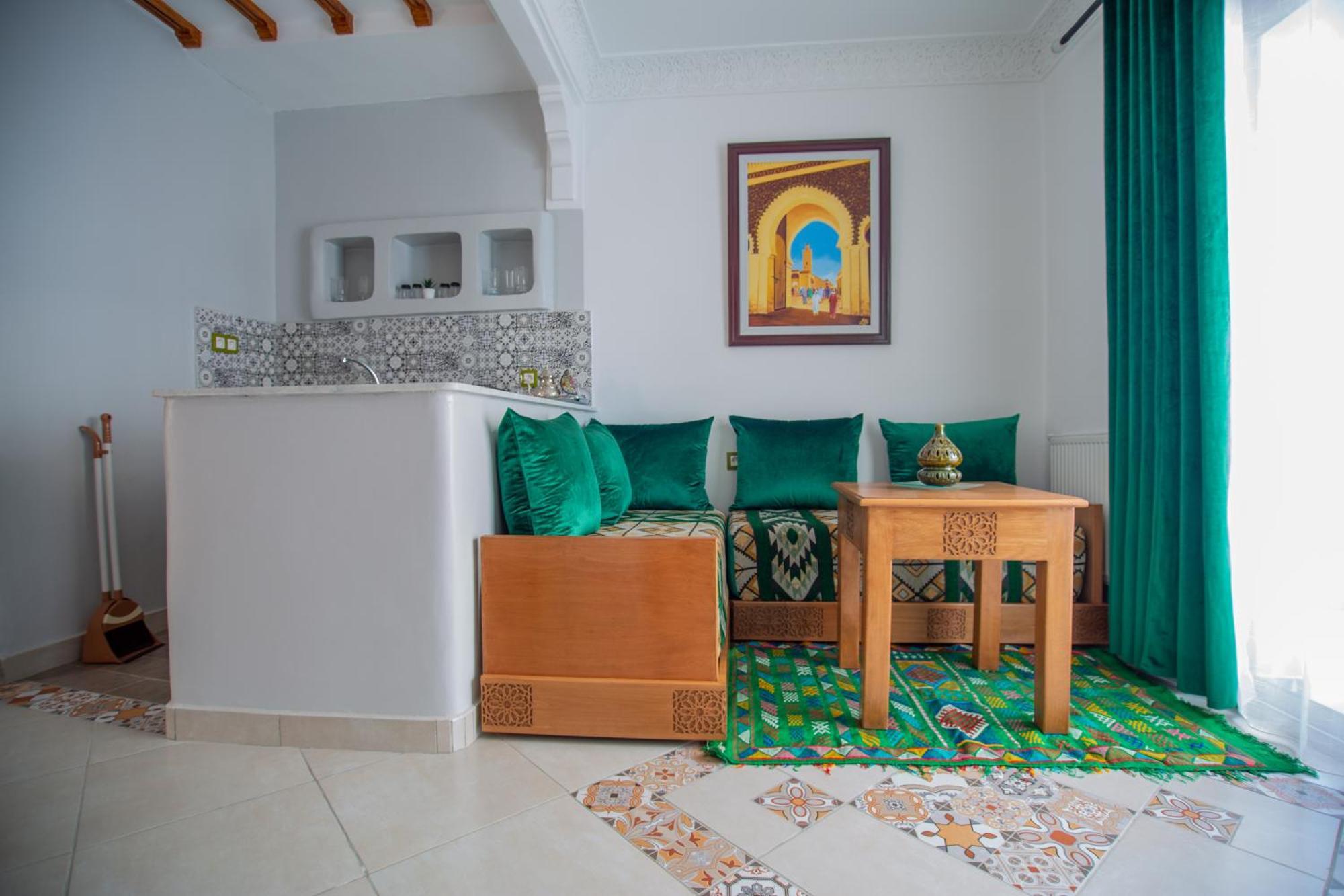 Ferienwohnung Dar Jinane Chefchaouen Exterior foto
